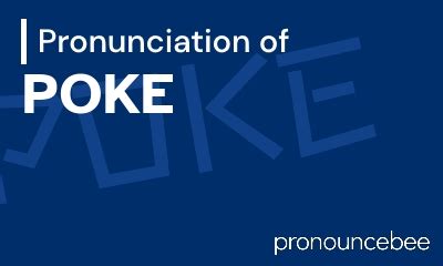 how to spell pokey|How to pronounce pokey .